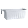 Fioriera Rettangolare Rondine Col. Bianco Cm. 50X20X18,5 H