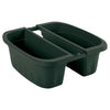 Fioriera Rettangolare Doppia Klunia Col. Verde Cm. 40X19,8X18,5 H