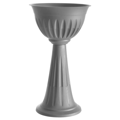 Vaso A Colonna Alba Col. Grigio Ø Cm. 43X74,5 H