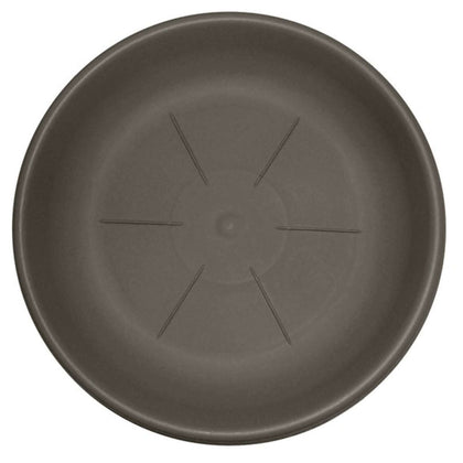 Sottovaso Tondo Terra-Fly-Hedera Col. Cappuccino Ø Cm. 35