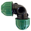 Raccordo A Compressione Pn10 Gomito 90° X Pop-Up Mis. 32X32X3/4 - 10 Pz