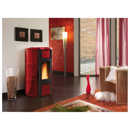 Extraflame Termostufa A Pellet Iside Idro H15 Col. Bordeaux