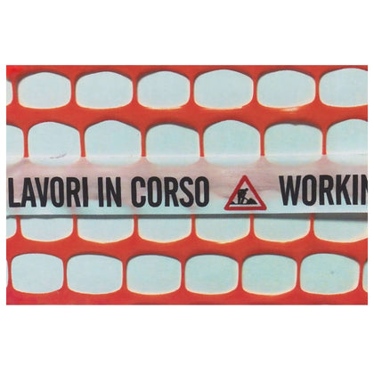 Rete Per Cantiere Mt.50 Redil Plus Fascia Lavori In Corso Col. Arancio H. Cm. 100 - 50 Mt