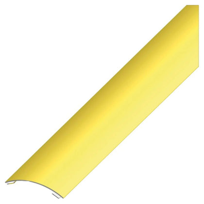 Alfer Profilo Coprigiunto Autoadesivo Ottone Massiccio Mm. 30X3 Mt. 1 - 5 Pz