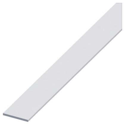 Alfer Profilo Barra Piatta Alluminio Argento Satinato Mm. 15X2 Mt. 2 - 5 Pz