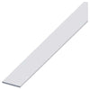 Alfer Profilo Barra Piatta Alluminio Argento Satinato Mm. 15X2 Mt. 2 - 5 Pz
