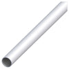 Alfer Profilo Tubo Tondo Alluminio Argento Satinato Ø Mm. 10X1 Mt. 2 - 5 Pz