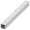 Alfer Profilo Tubo Quadrato Alluminio Argento Satinato Mm. 10X10X1 Mt. 1 - 5 Pz