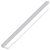 Alfer Profilo Per Bordi Unghietta Alluminio Argento Cromato Mm. 18X5,8X1 Mt. 1 - 5 Pz