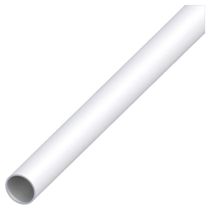 Alfer Profilo Tubo Tondo Alluminio Argento Cromato Ø Mm. 12X1 Mt. 2 - 5 Pz