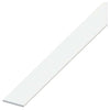 Alfer Profilo Barra Piatta Alluminio Bianco Mm. 25X2 Mt. 2 - 5 Pz