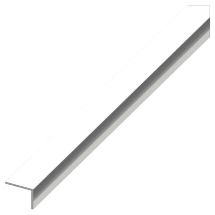 Alfer Profilo Angolare Alluminio (Lati Disuguali) Argento Cromato Mm. 15X10X1 Mt. 2 - 5 Pz