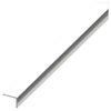 Alfer Profilo Angolare Alluminio (Lati Disuguali) Argento Cromato Mm. 15X10X1 Mt. 2 - 5 Pz