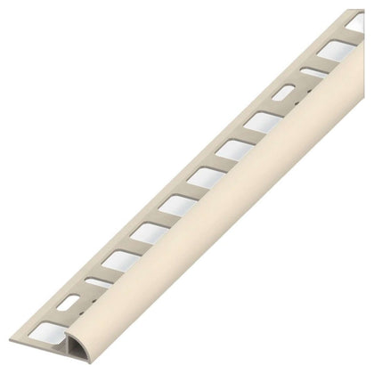 Alfer Profilo Ad Angolo Jolly Pvc Beige Mm. 8X2,5 Mt. - 5 Pz