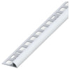 Alfer Profilo Ad Angolo Jolly Pvc Grigio Mm. 8X2,5 Mt. - 5 Pz