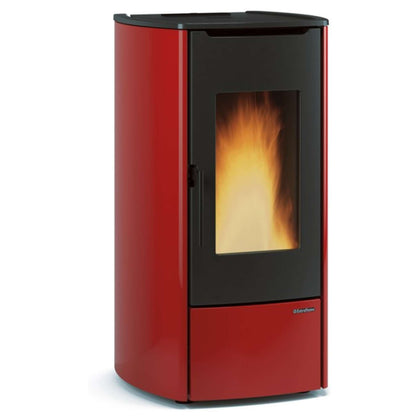 Extraflame Termostufa A Pellet Marina Idro H11 Col. Bordeaux