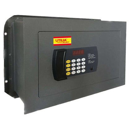 Utilia Security Cassaforte Elettronica Da Muro Chiusura Con Combinatore Mm. 310X195X210 H