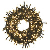 Luci Di Natale Per Interno Ed Esterno Bianco Caldo 500 Led Cavo Luci 22,5 Mt.