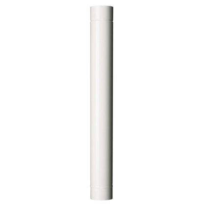Save Tubo Per Stufa A Legna Porcellanato Classic Col. Bianco Ø Cm. 10X 50 - 12 Pz