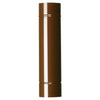 Save Tubo Per Stufa A Legna Porcellanato Classic Col. Marrone Ø Cm. 12X100 - 12 Pz