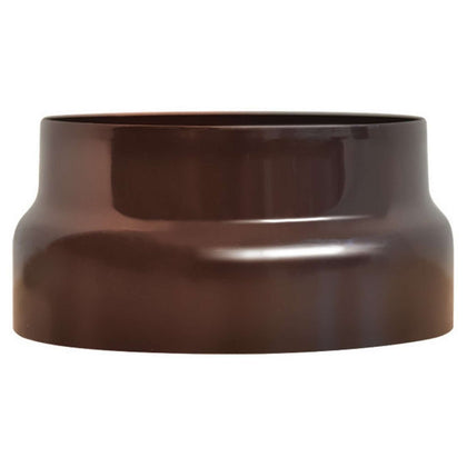Save Riduzione Per Stufa A Legna Porcellanato Classic Col. Marrone Ø Cm. 12X10