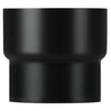 Save Riduzione Stufa A Legna Porcellanato Plus Light Col. Nero Opaco Ø Cm. 13X12 - 2 Pz