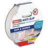 Tesa Nastro Antisdrucciolo Adesivo Per Bagno E Doccia Mm. 25X5 Mt. Col. Trasparente - 6 Rt