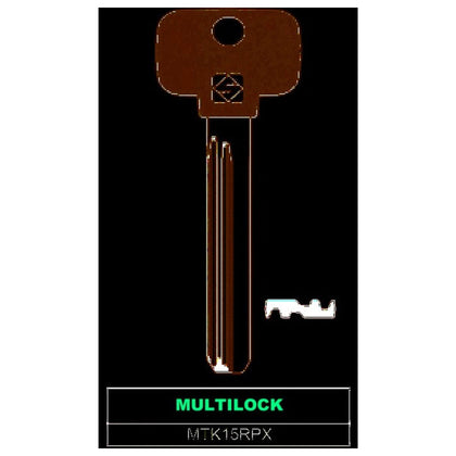 Silca Chiave Punzonata Multilock Mtk15Rpx - 5 Pz