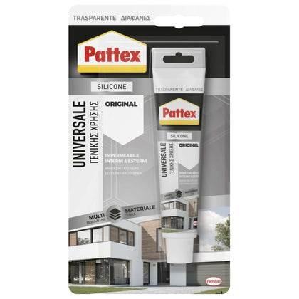 Henkel Silicone Pattex Universale Trasparente Blister Ml. 50