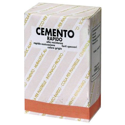 Cemento Rapido In Polvere Kg. 1 - 12 Pz