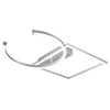 Plafoniera Led Pivot Con Snodo 23,5W 4000K Alluminio