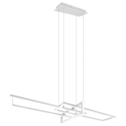 Lampada Sospensione Led Salinas Triplo Rett. 34W 4000K