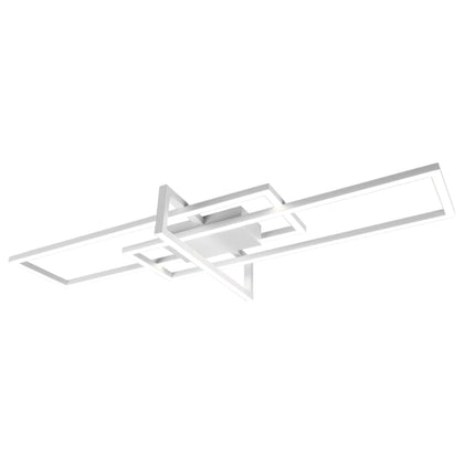 Plafoniera Led Salinas Triplo Rettangolo 34W 4000K