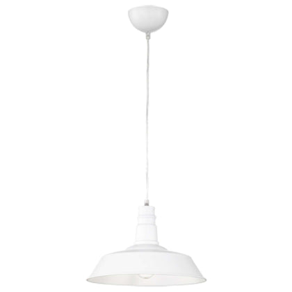 Lampada Sospensione Will Metallo Bianco D.36