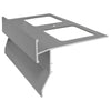 Gocciolatoio Per Balconi Alluminio Mm 95X2,7 M