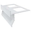 Gocciolatoio Per Balconi Pvc Mm 85X2,6 M Bianco