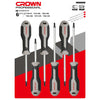 Crown Set 6 Pz Cacciaviti Torx Assortiti Cphds-.Atx6 - 6 Pz