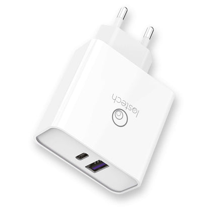 Caricatore Rapido 60W Lostech Ls-Z64 Con Prese Usb-A E Usb-C
