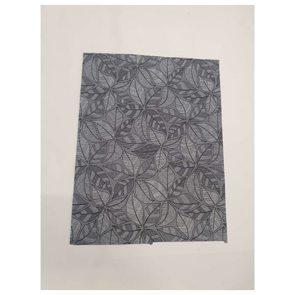 Passatoia Cantex Foglie H 53 Cm Grigio - 20 Ml