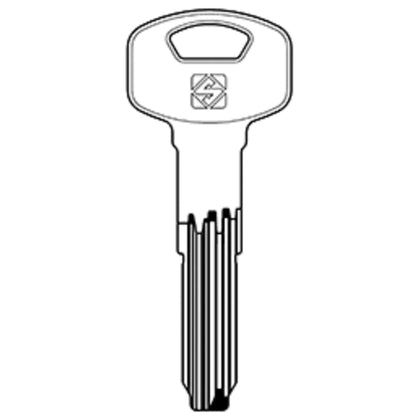 Chiavi Silca Punzonate Ya115Smd Olc - 5 Pz