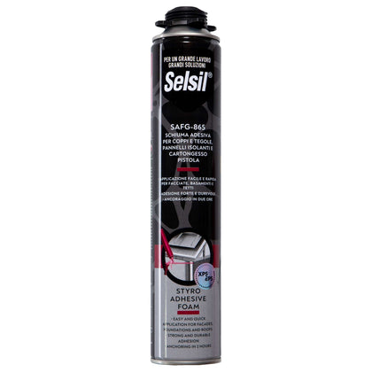 Selsil Schiuma Poliuret. Coppi E Tegole Pistola 750 Ml - 12 Pz