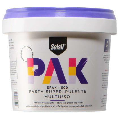 Selsil Pasta Super Pulente Multiuso 500 Gr - 12 Pz