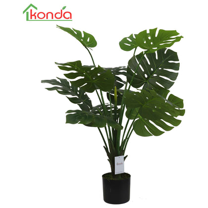 Monstera Artificiale 100 Cm - 2 Pz