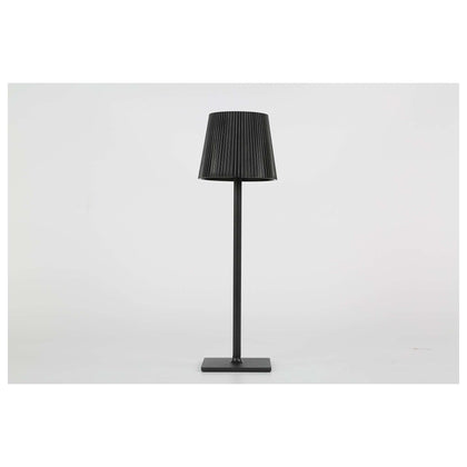 Lampada Da Tavolo Led Ricaricablile Nera
