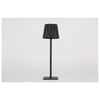 Lampada Da Tavolo Led Ricaricablile Nera