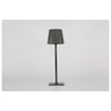 Lampada Da Tavolo Led Ricaricablile Grigia
