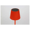 Lampada Da Tavolo Led Ricaricablile Rossa