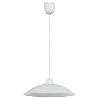 Lampada Sospensione Duna 30 1Xe27 Alab. Bianco