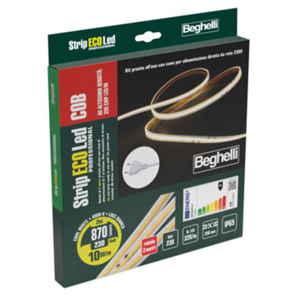 Beghelli Strip Led 230V-10W Ip65-4000K - 2 M