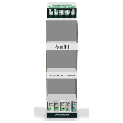 Espositore In Cartone Ricambi Compatibili Vuoto
